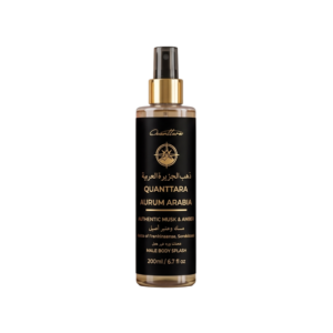 Body Splash Aurum Arabia — Authentic Musk & Amber 200ml